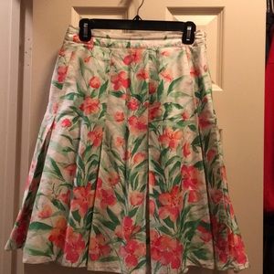 Jones New York floral print skirt EUC